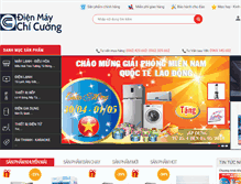 Tablet Screenshot of dienmaychicuong.com